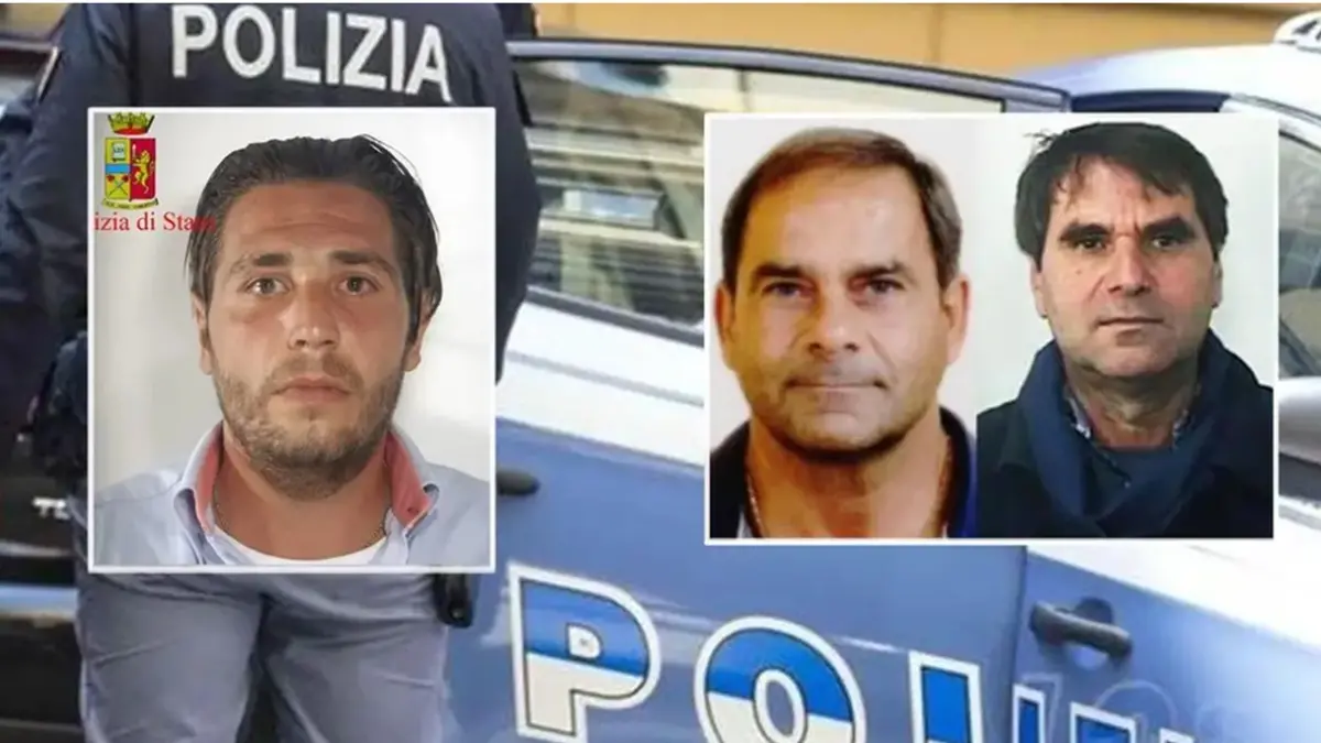 <p>Nel riquadro a sinistra Domenico Crea, a destra Pasquale Gallone e Luigi Mancuso</p>\\n
