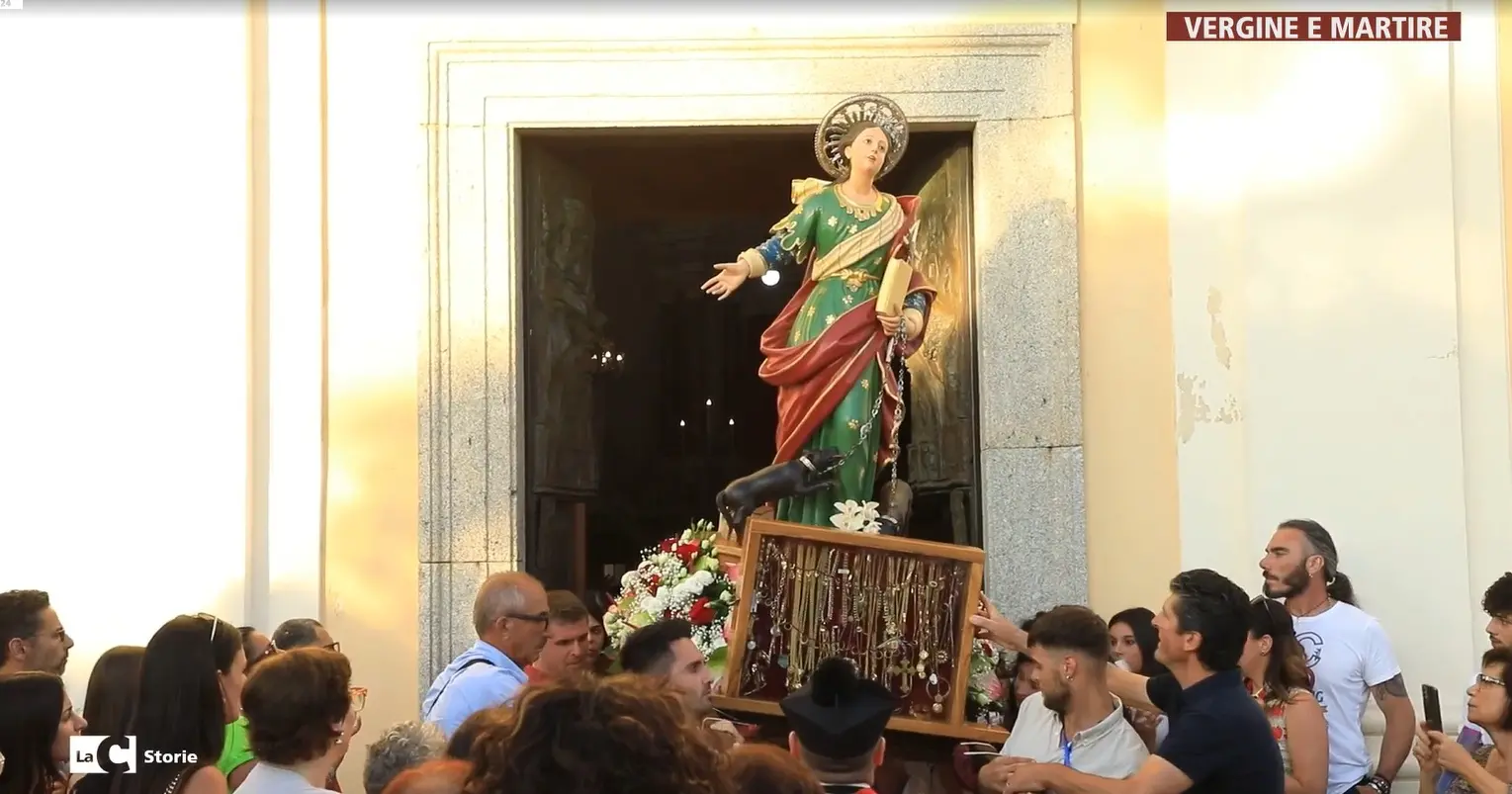 Santa Domenica di Ricadi in festa:\u00A0tre giorni tra fede, tradizione e musica per celebrare la patrona\n