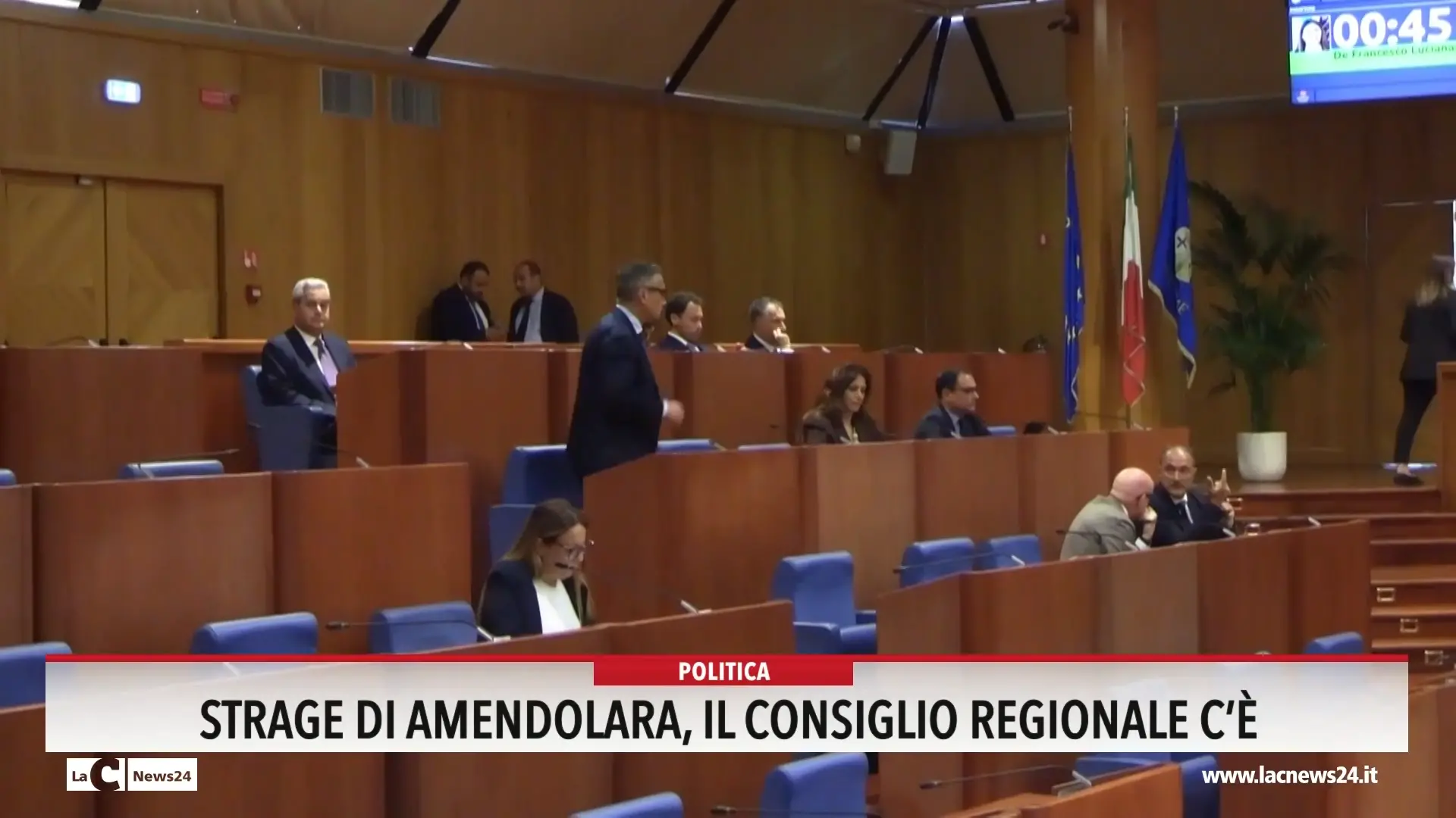 Strage di Amendolara, il Consiglio Regionale c'è