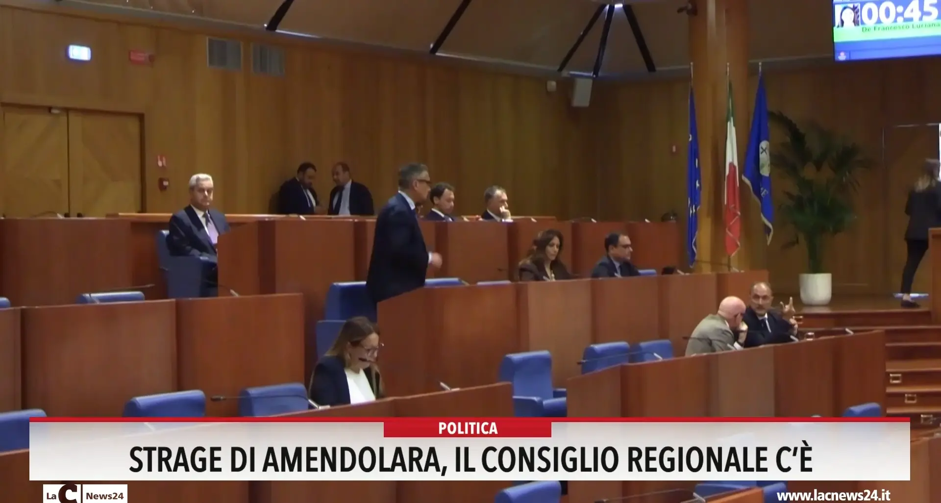 Strage di Amendolara, il Consiglio Regionale c'è