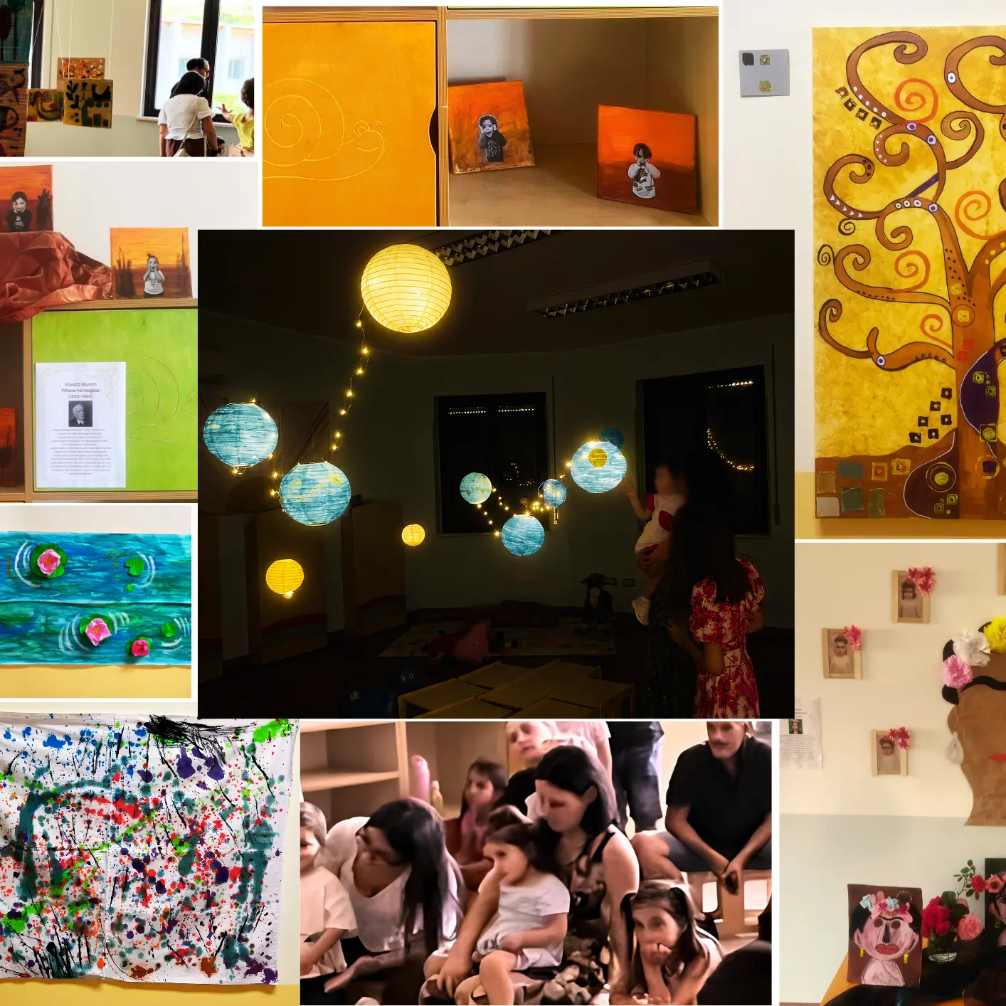 Vallefiorita, da Monet a Pollock: piccoli artisti conquistano i cuori degli adulti\u00A0con “Un Nido d'Arte”\n
