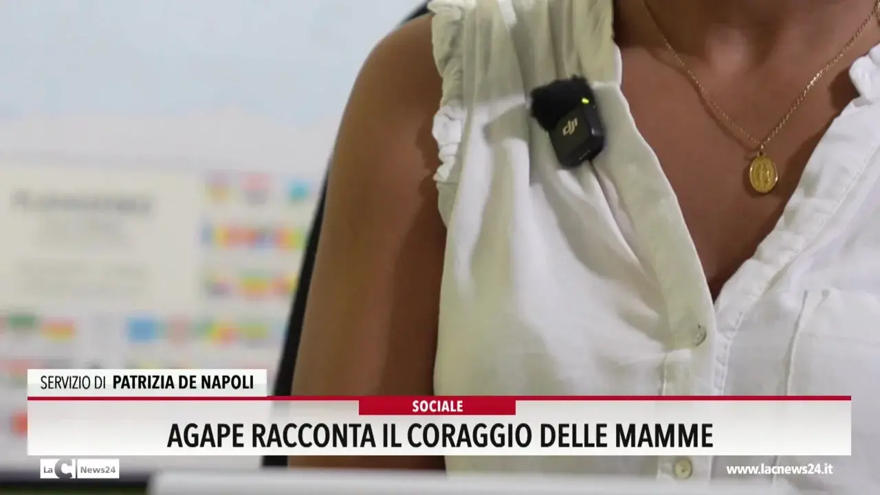 Agape racconta il coraggio delle mamme