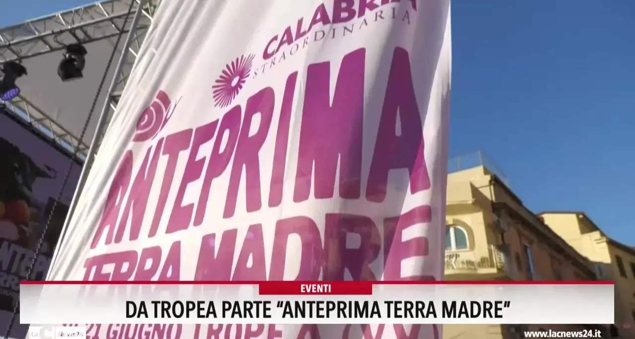 Da Tropea parte Anteprima Terra madre