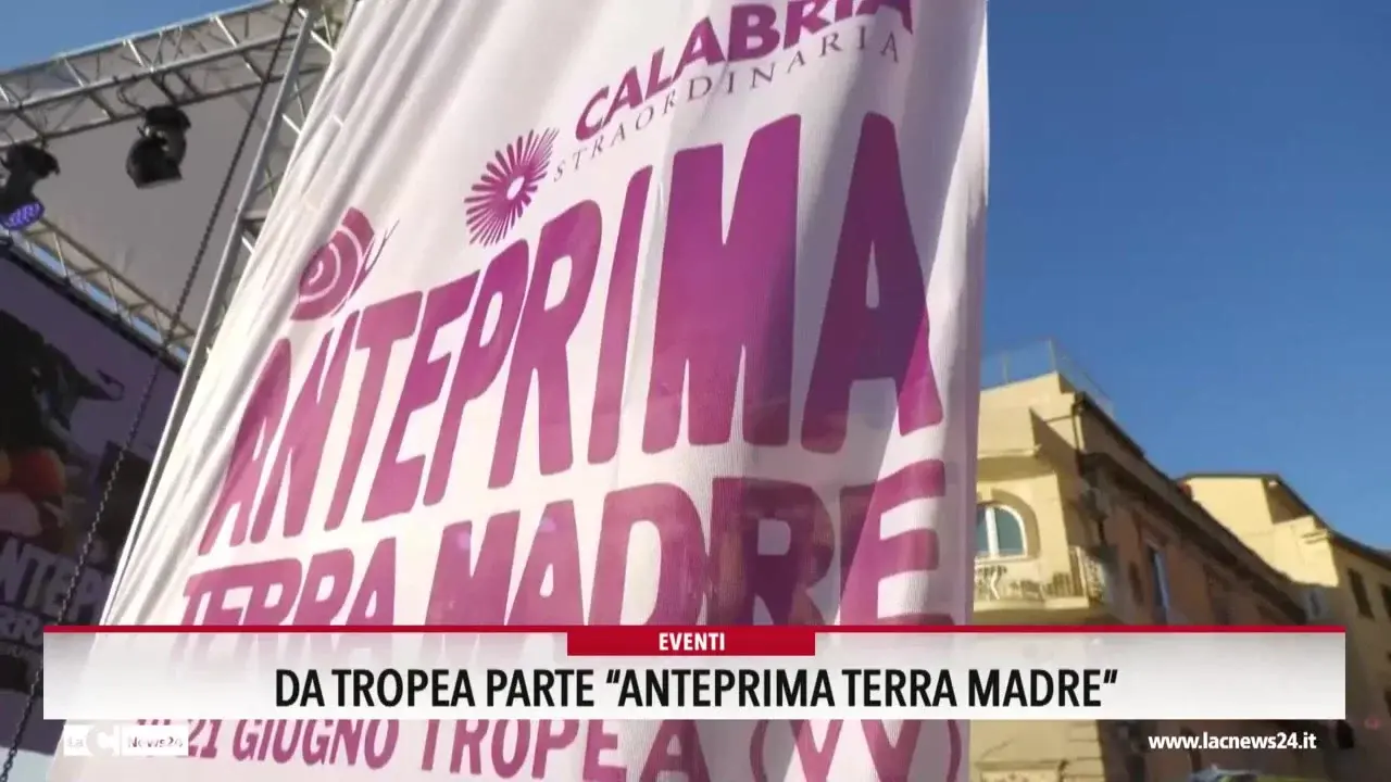 Da Tropea parte Anteprima Terra madre