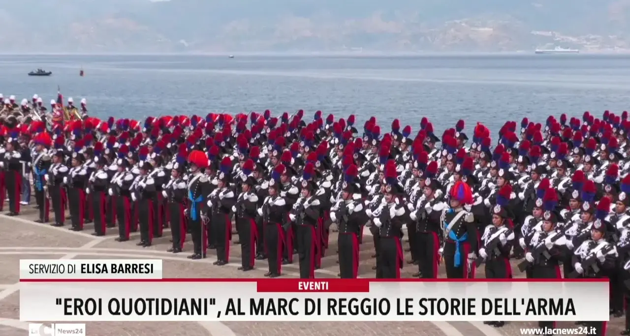 Eroi quotidiani, al Marc di Reggio le storie dell'Arma