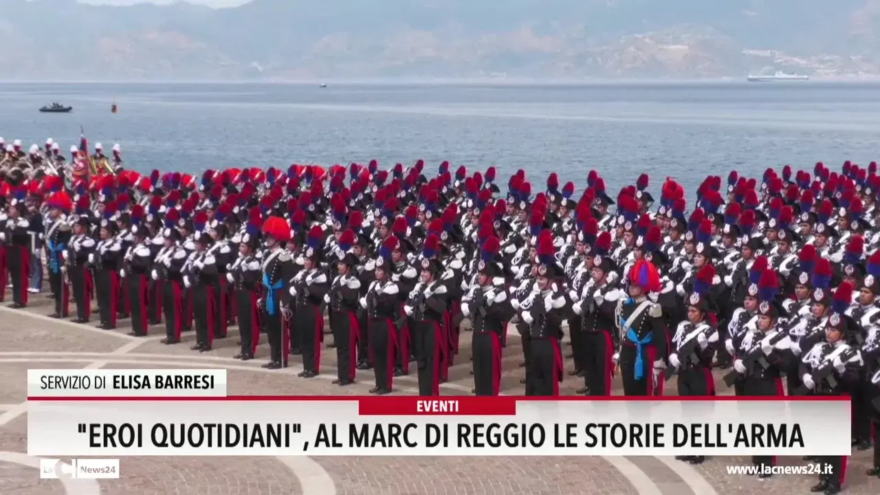 Eroi quotidiani, al Marc di Reggio le storie dell'Arma