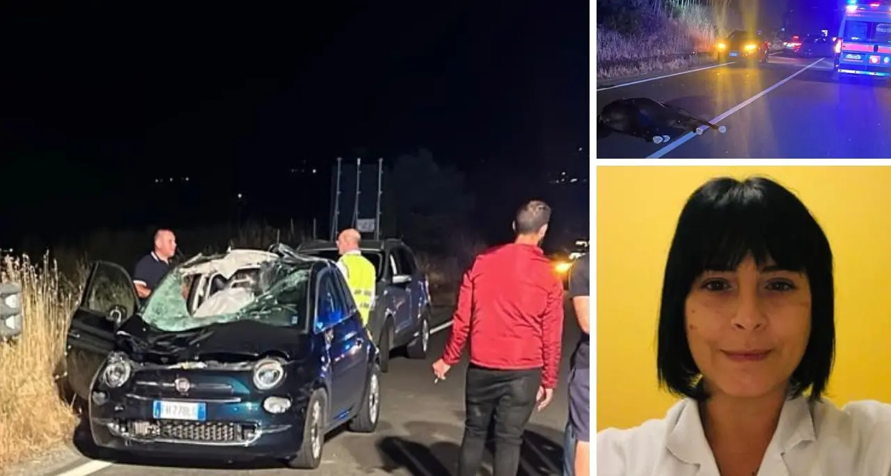 <p>Tragico incidente sulla statale 107, <span style=\"color:hsl(0, 75%, 60%);\">muore una 48enne di Cosenza</span>: 3 feriti, sulla carreggiata anche un cavallo morto</p>