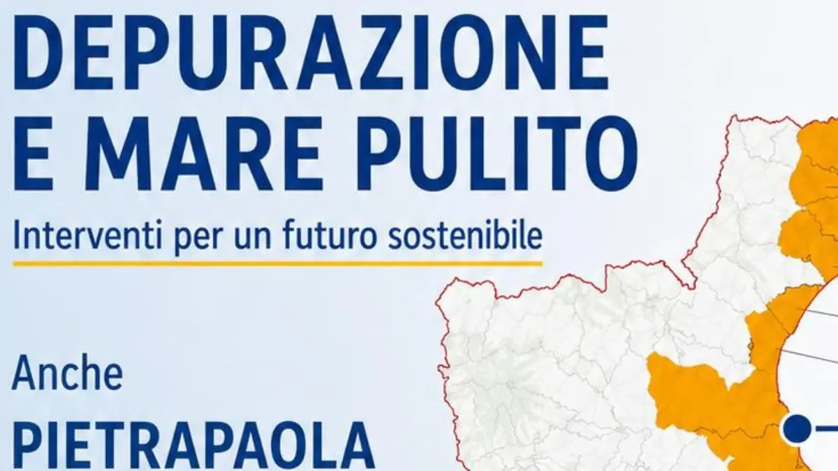 Pietrapaola, 200mila euro per la depurazione: «Risposta concreta al territorio»\n