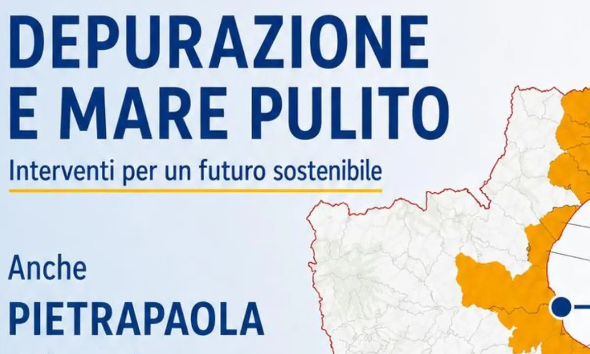 Pietrapaola, 200mila euro per la depurazione: «Risposta concreta al territorio»\n