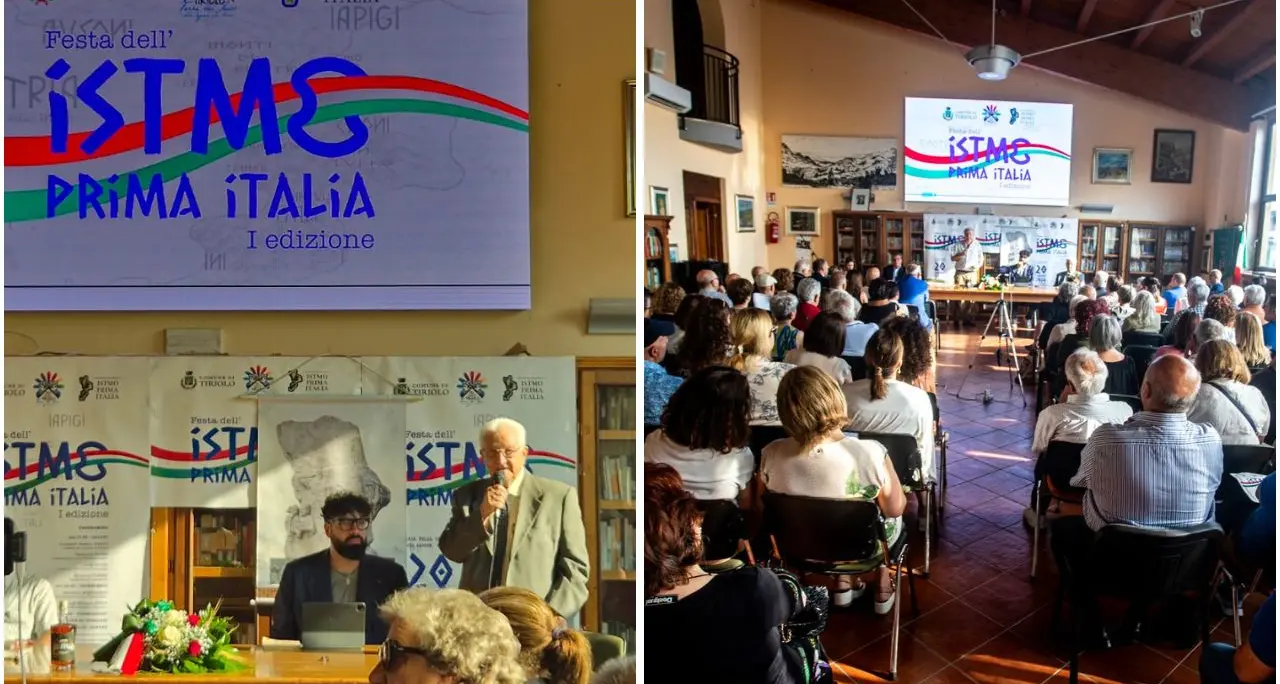 A Tiriolo debutta la Festa dell'Istmo Prima Italia: gremita la sala per i 29 premiati e il saluto di Mattarella\n