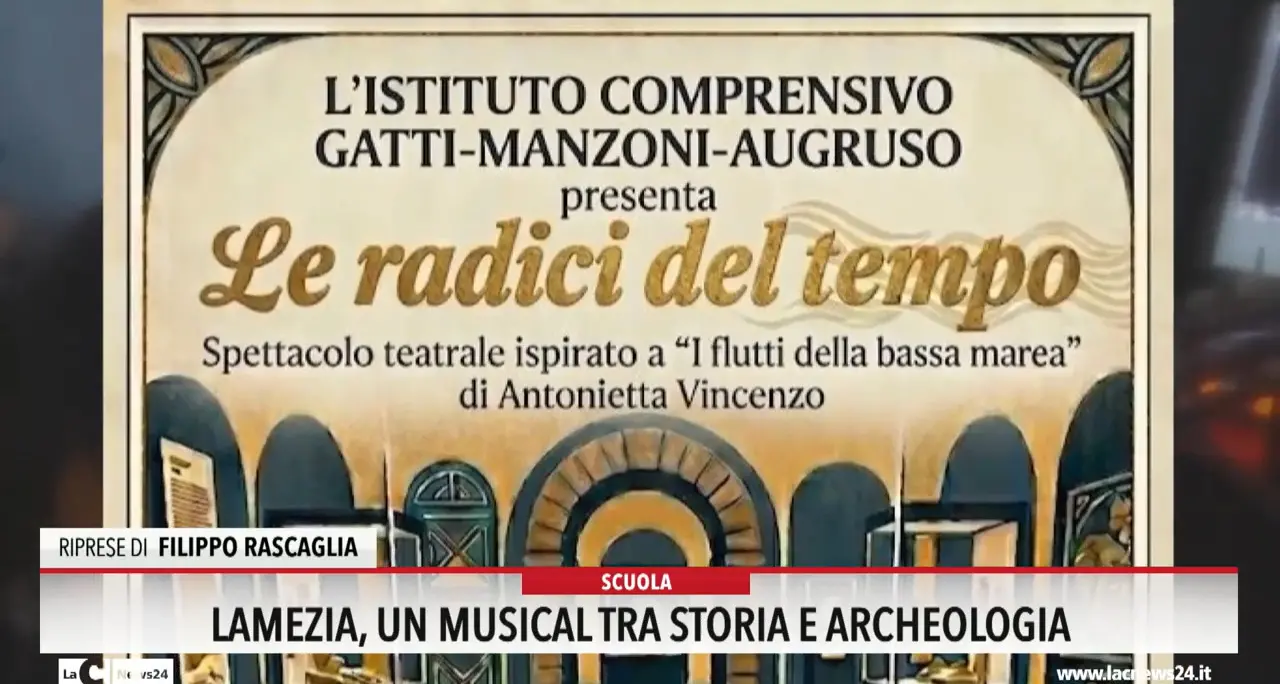 Lamezia, un musical tra storia e archeologia