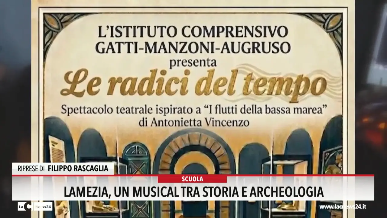 Lamezia, un musical tra storia e archeologia