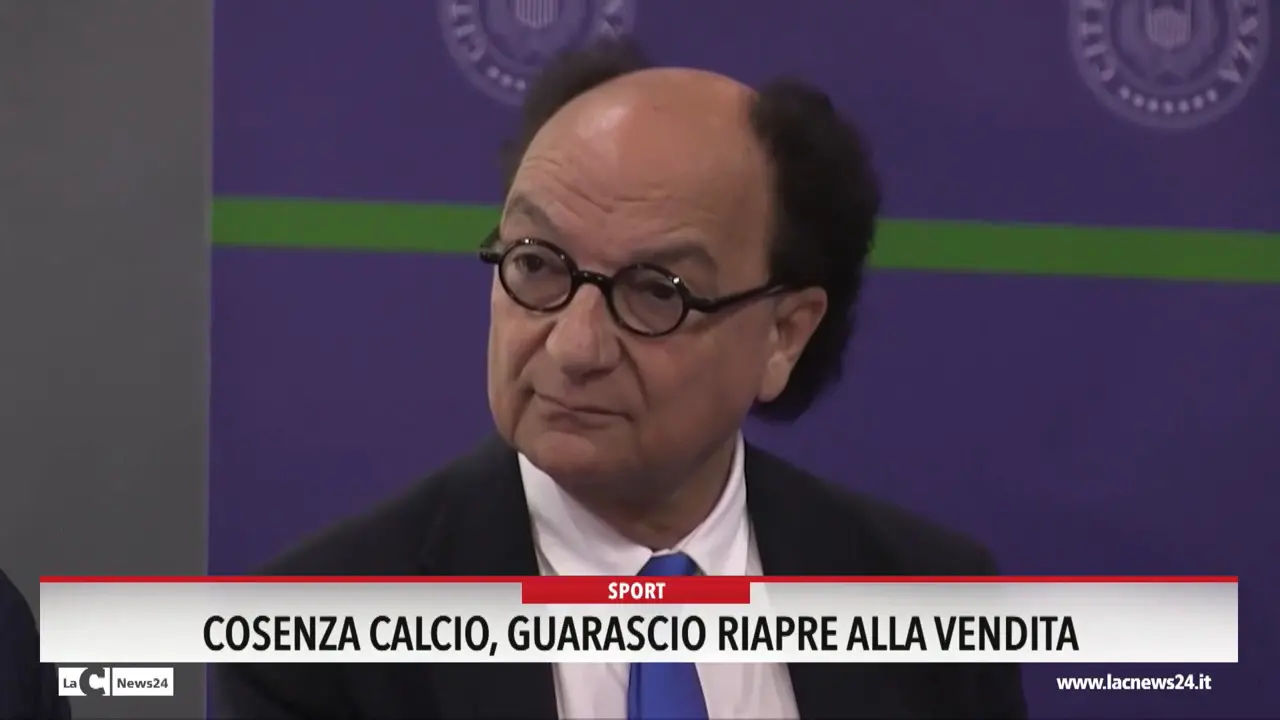 Cosenza calcio, Guarascio riapre alla vendita