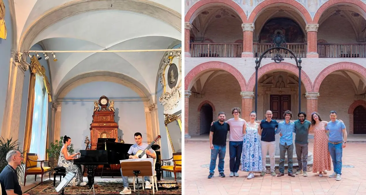 Il vibonese Enrico Damiano Vallone tra i migliori giovani chitarristi: esperienza a Bologna con il maestro Márquez\n