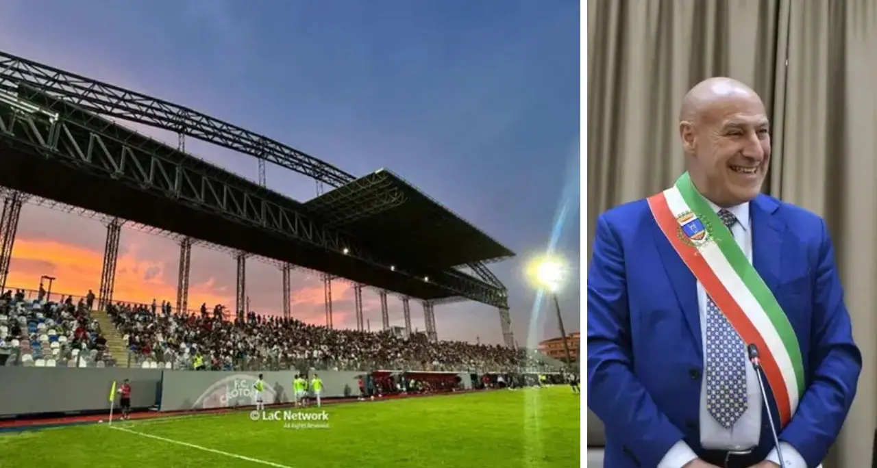 Crotone, il sindaco Voce e un dirigente indagati per falso: sotto accusa le autorizzazioni allo stadio Scida\n