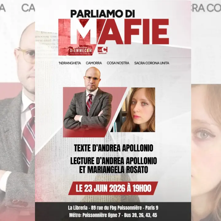 Il format LaC “Parliamo di mafie” sbarca a Parigi e diventa un monologo teatrale: «Se il pubblico rimane incollato alla sedia, la sfida sarà vinta»