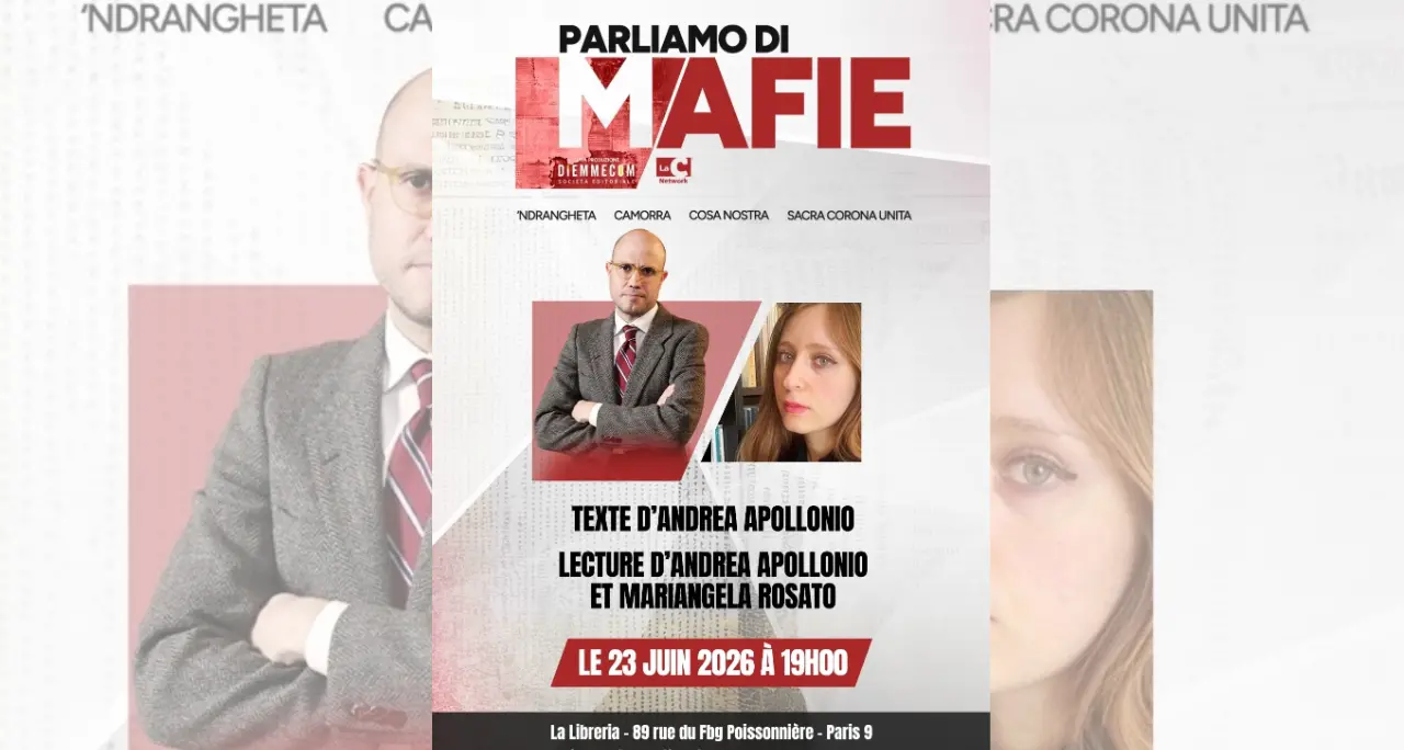 Il format LaC “Parliamo di mafie” sbarca a Parigi e diventa un monologo teatrale: «Se il pubblico rimane incollato alla sedia, la sfida sarà vinta»