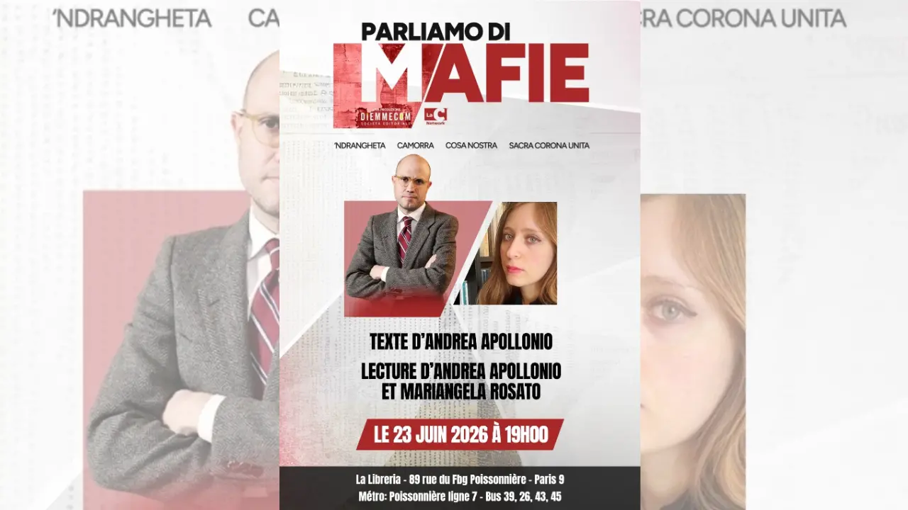 Il format LaC “Parliamo di mafie” sbarca a Parigi e diventa un monologo teatrale: «Se il pubblico rimane incollato alla sedia, la sfida sarà vinta»