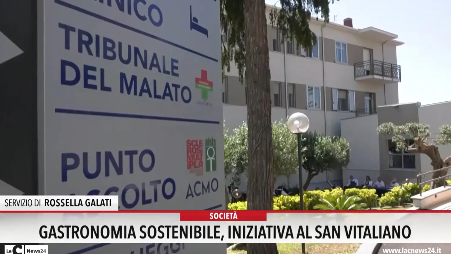 Gastronomia sostenibile, iniziativa al San Vitaliano
