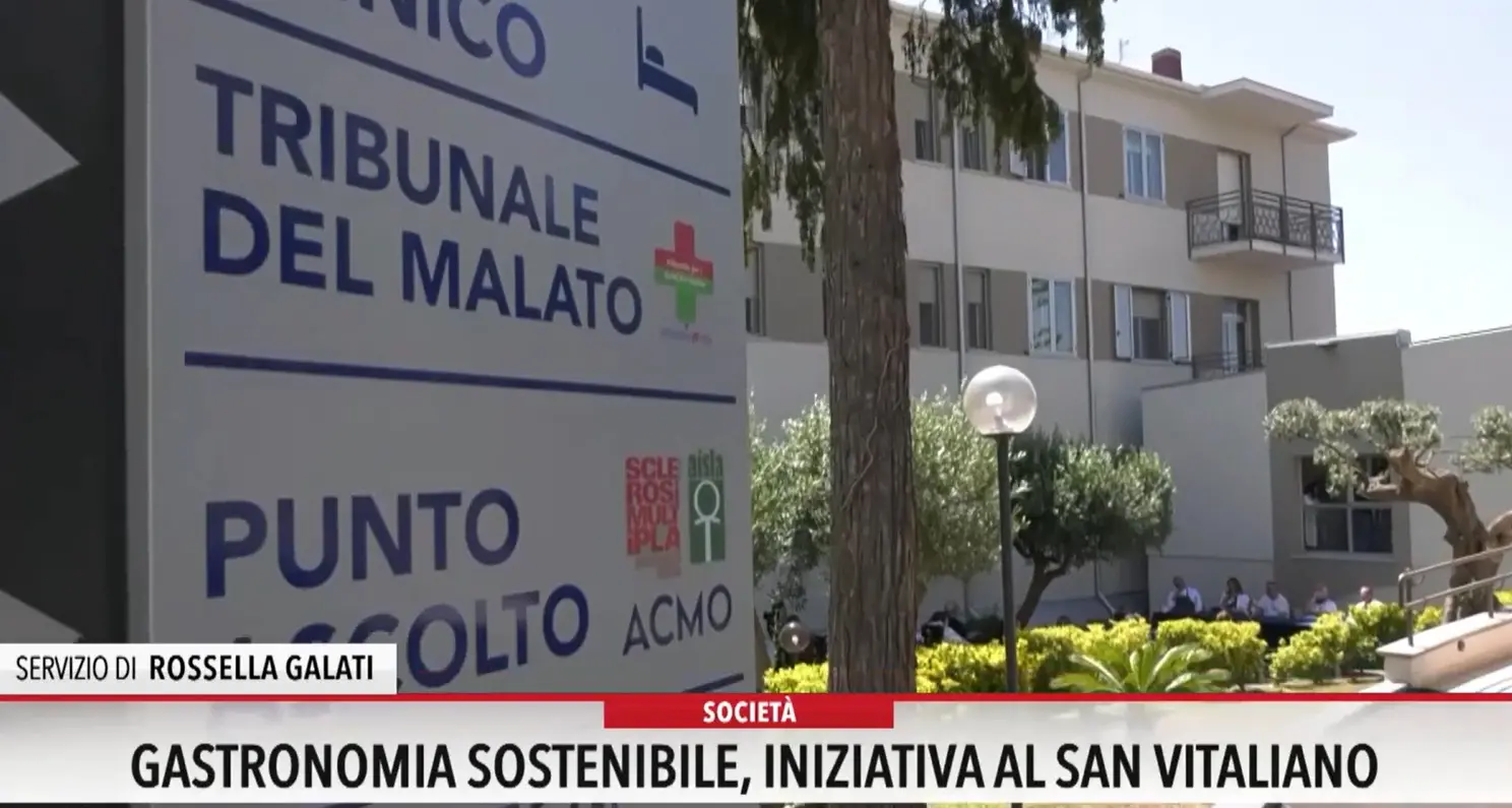 Gastronomia sostenibile, iniziativa al San Vitaliano