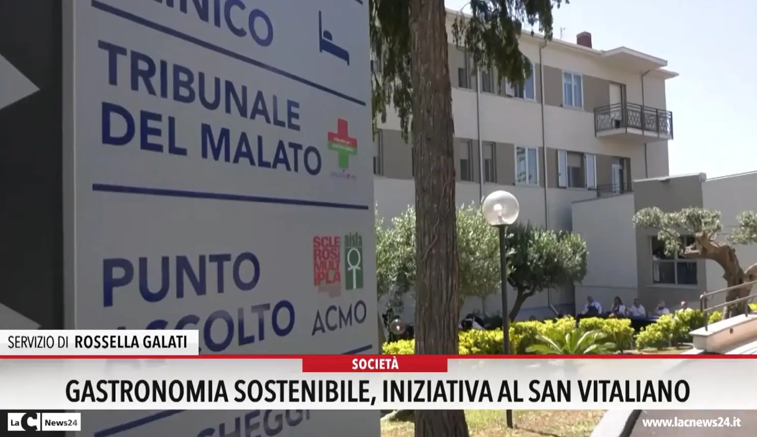 Gastronomia sostenibile, iniziativa al San Vitaliano