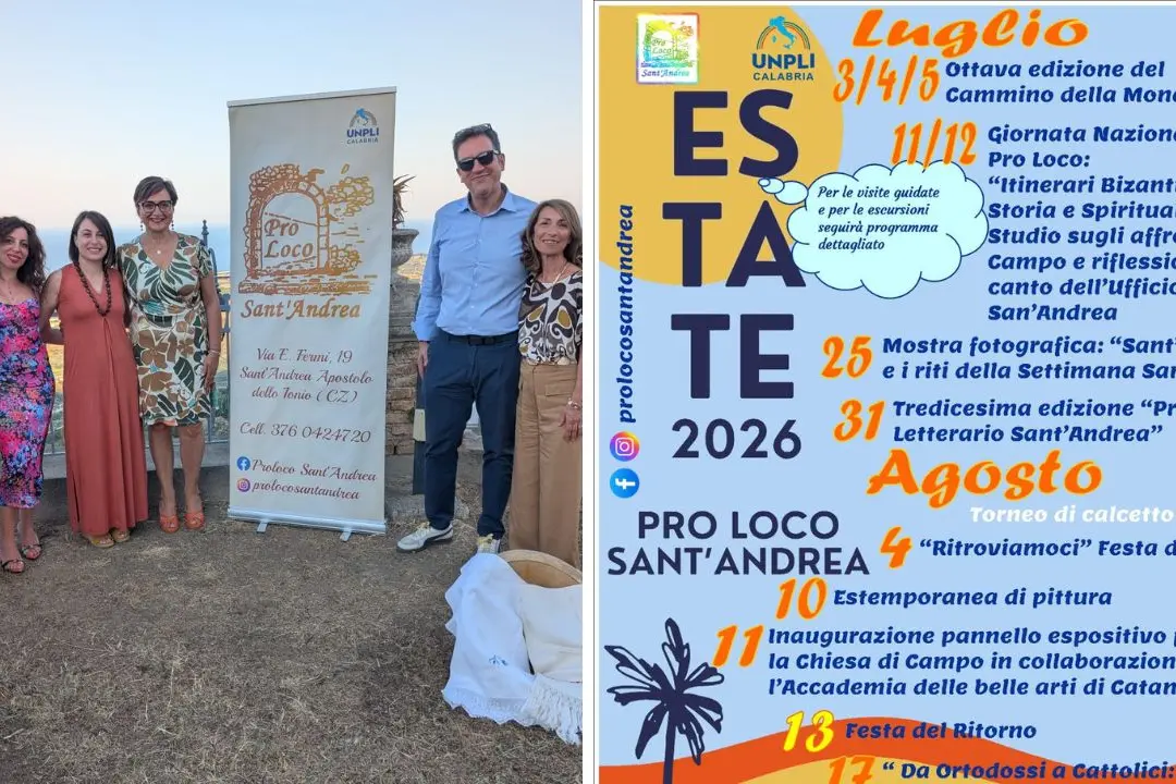 Estate nel Catanzarese, a Sant’Andrea Apostolo dello Ionio un cartellone ricco di eventi, arte e sport\n