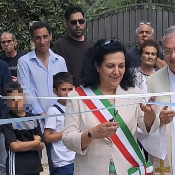 Mesiano di Filandari, inaugurato dal sindaco Fuduli il nuovo campetto di calcio a 5\n
