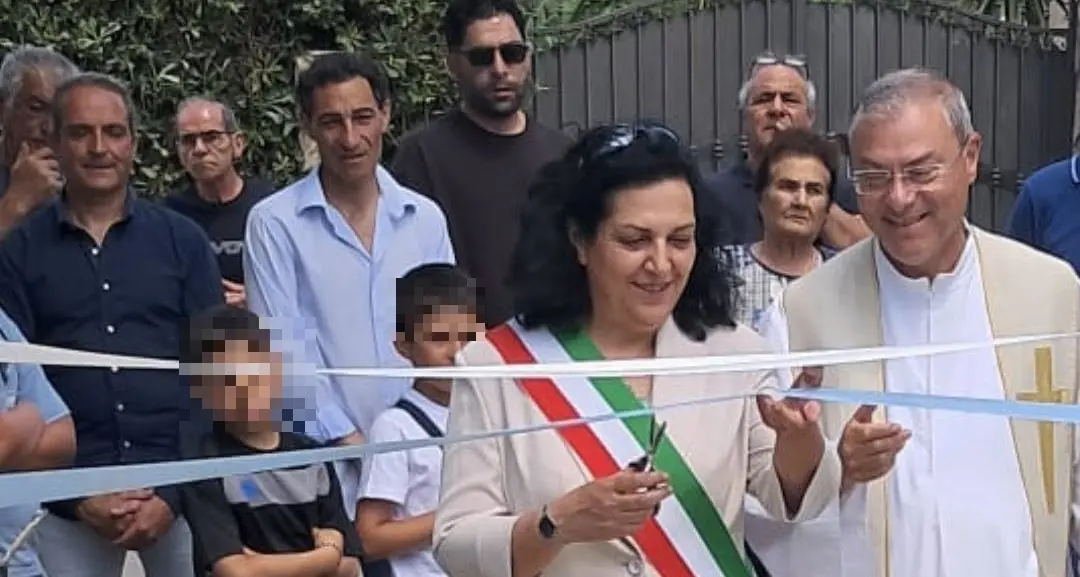 Mesiano di Filandari, inaugurato dal sindaco Fuduli il nuovo campetto di calcio a 5\n