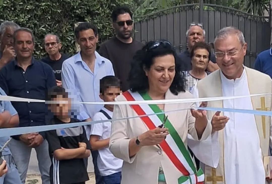 Mesiano di Filandari, inaugurato dal sindaco Fuduli il nuovo campetto di calcio a 5\n