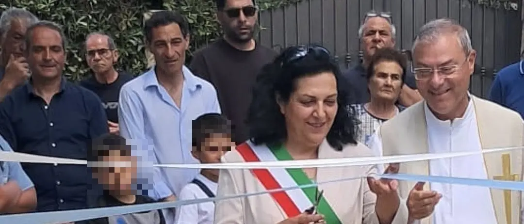 Mesiano di Filandari, inaugurato dal sindaco Fuduli il nuovo campetto di calcio a 5\n