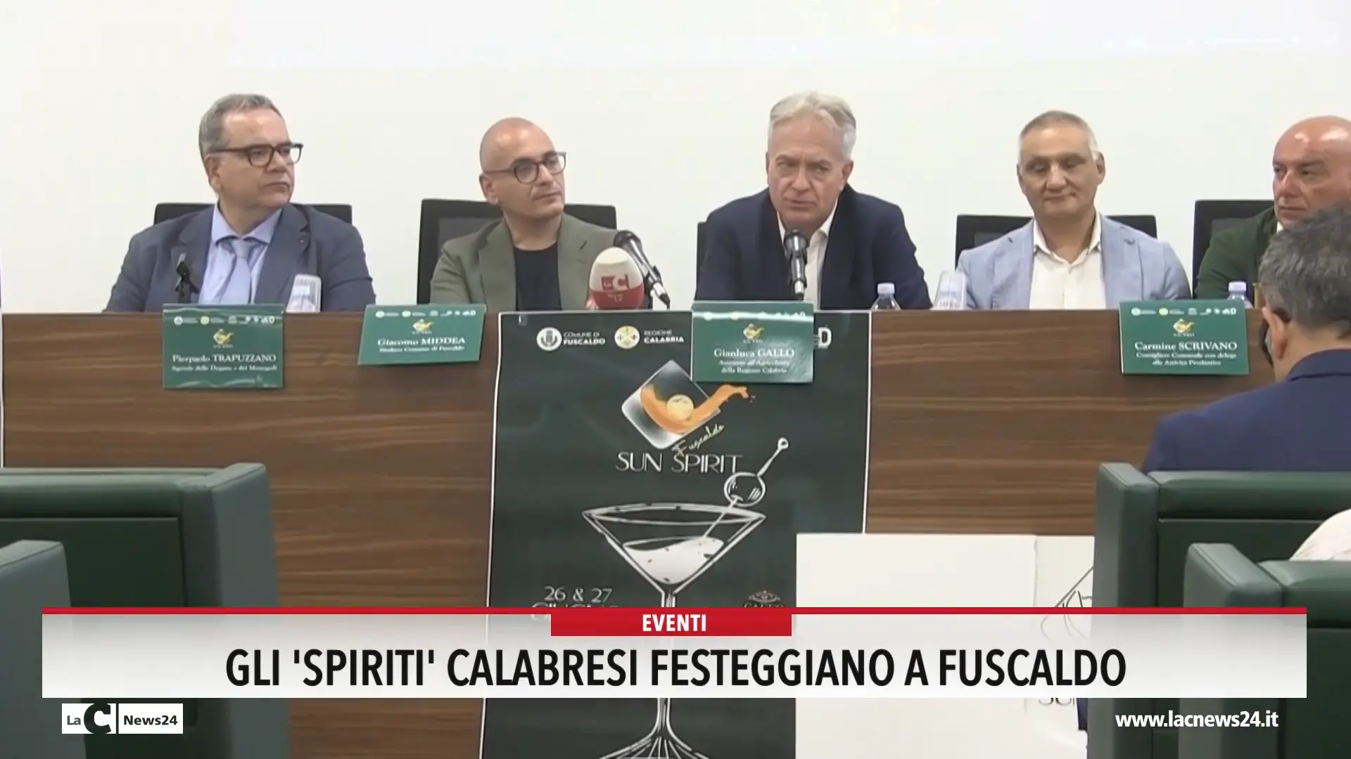 Gli spiriti calabresi festeggiano a Fuscaldo
