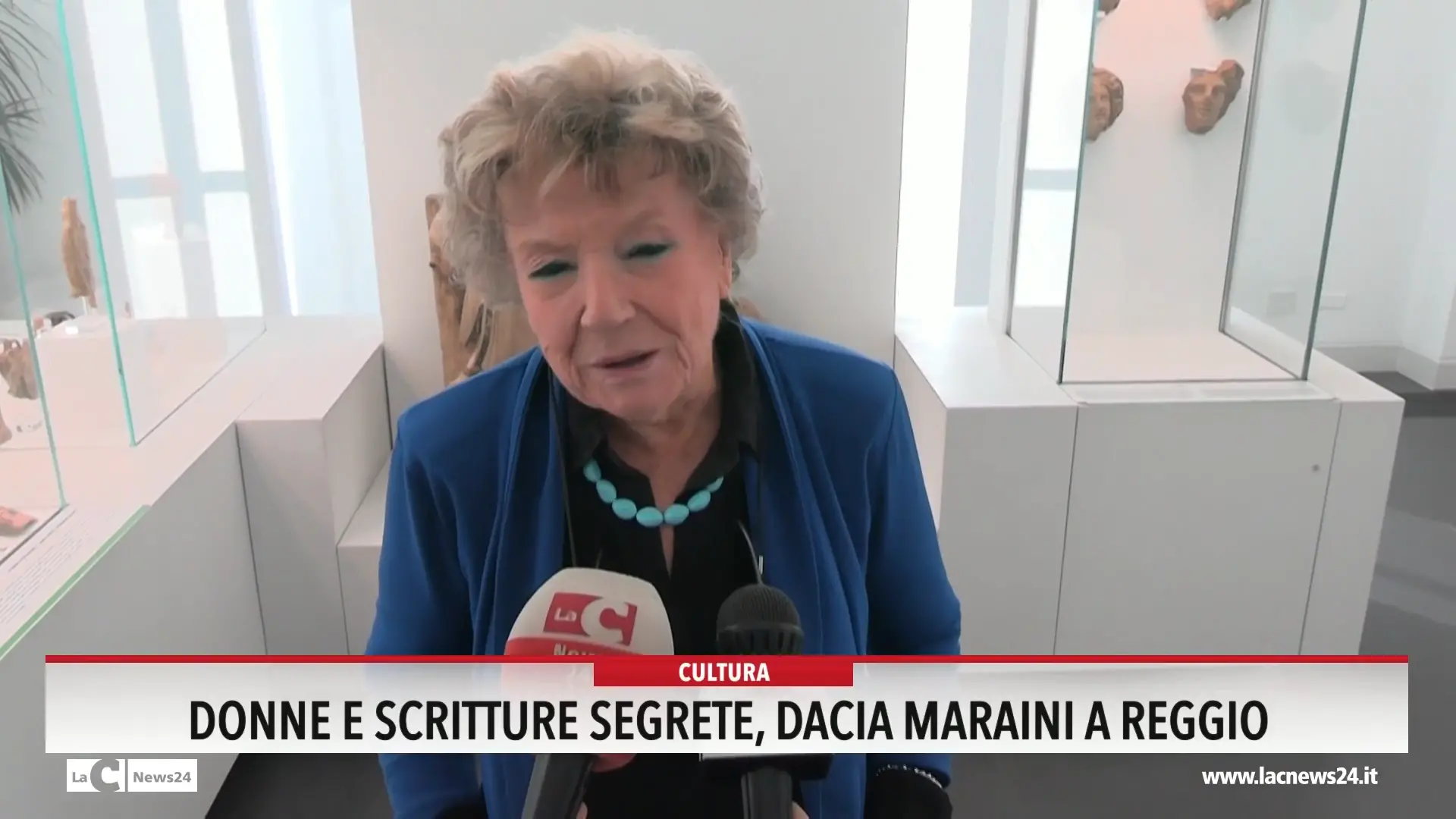 Donne e scritture segrete, Dacia Maraini a Reggio
