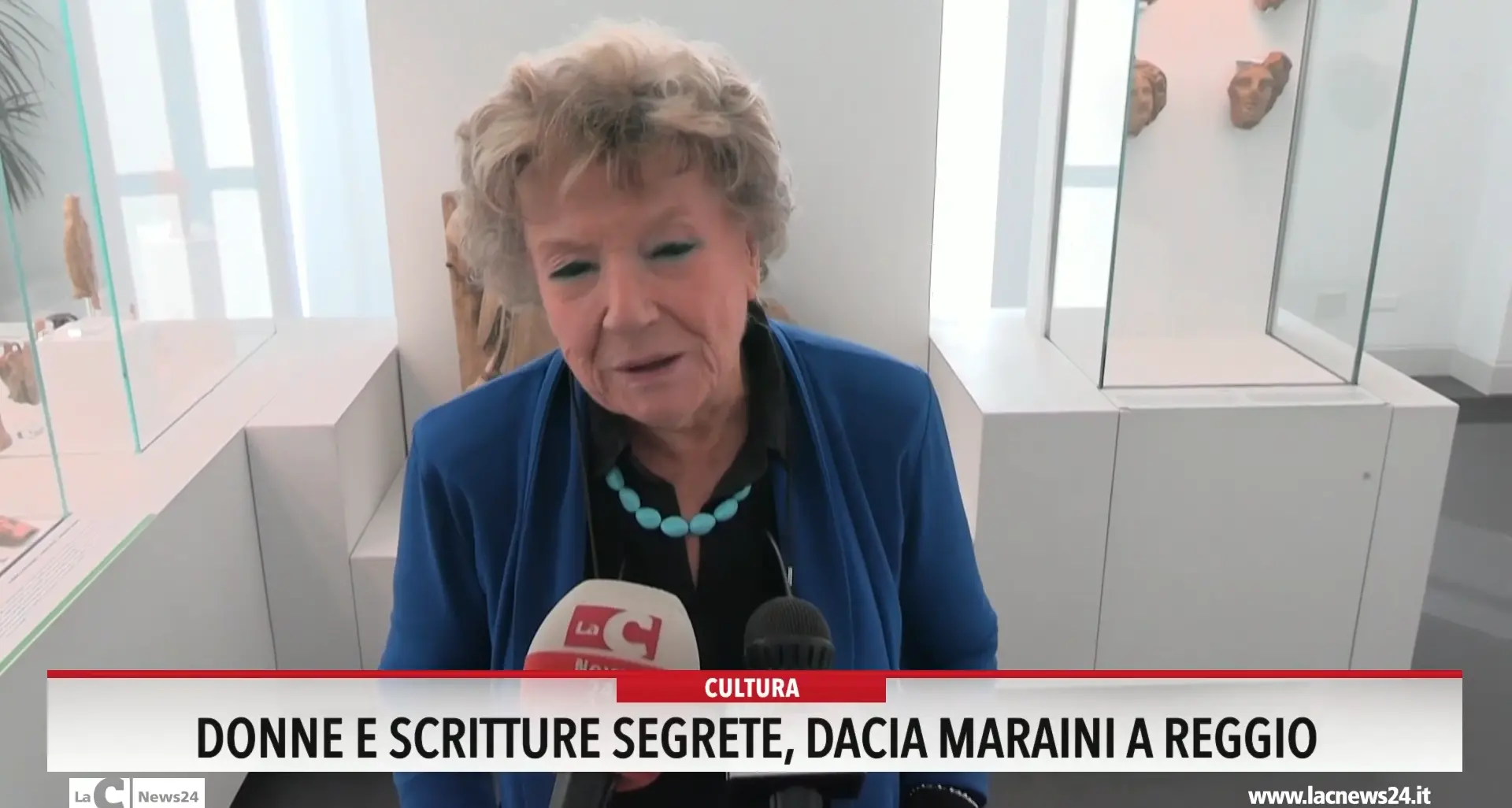 Donne e scritture segrete, Dacia Maraini a Reggio