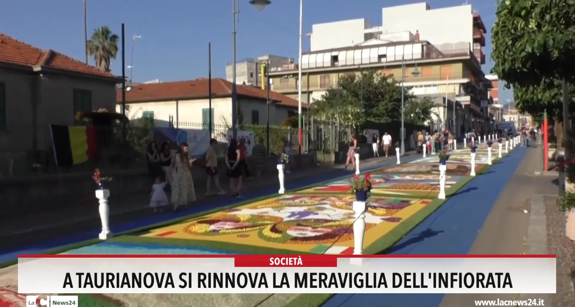 A Taurianova si rinnova la meraviglia dell'Infiorata