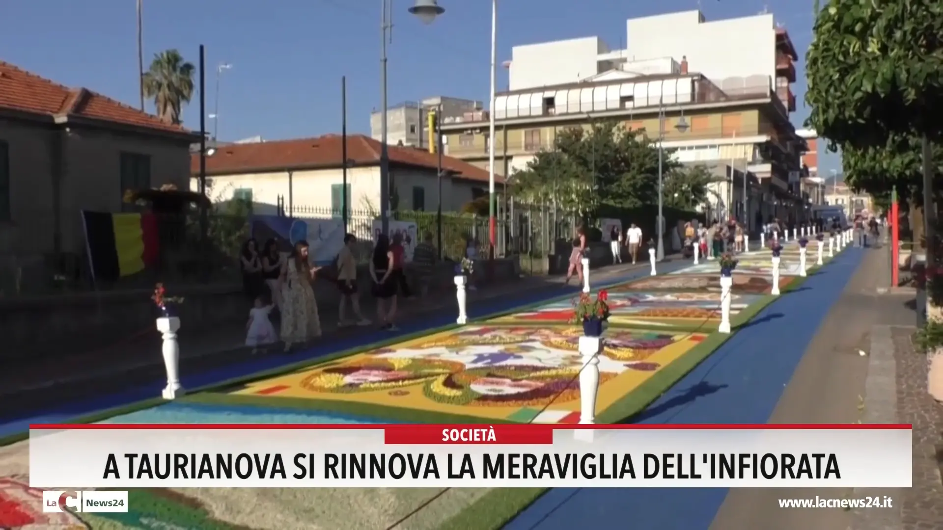A Taurianova si rinnova la meraviglia dell'Infiorata