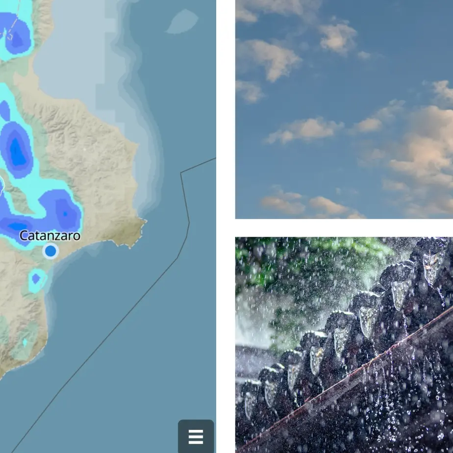 Mattinata di cielo sereno in tutta la Calabria, possibili temporali nel pomeriggio ma migliora già in serata\n