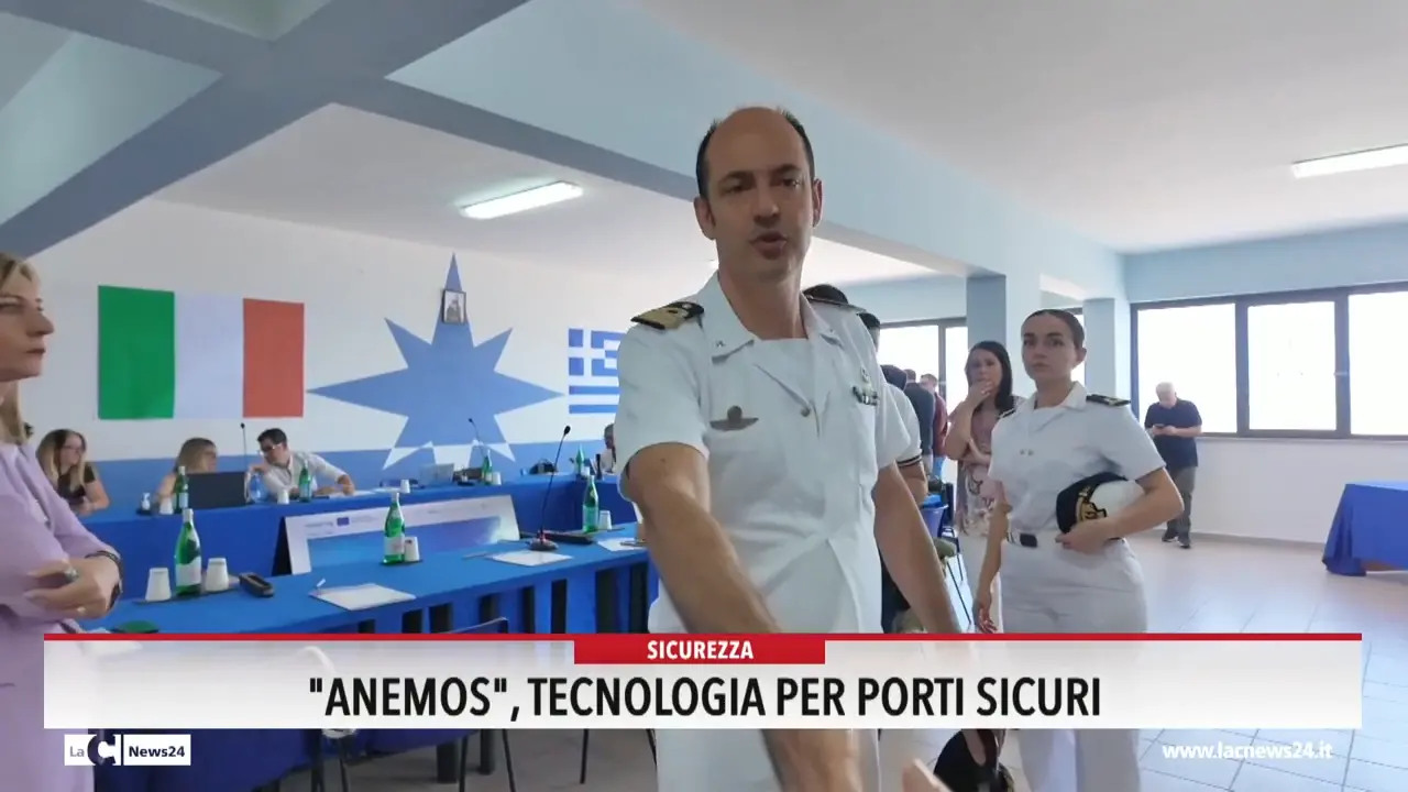 \"Anemos\", tecnologia per porti sicuri