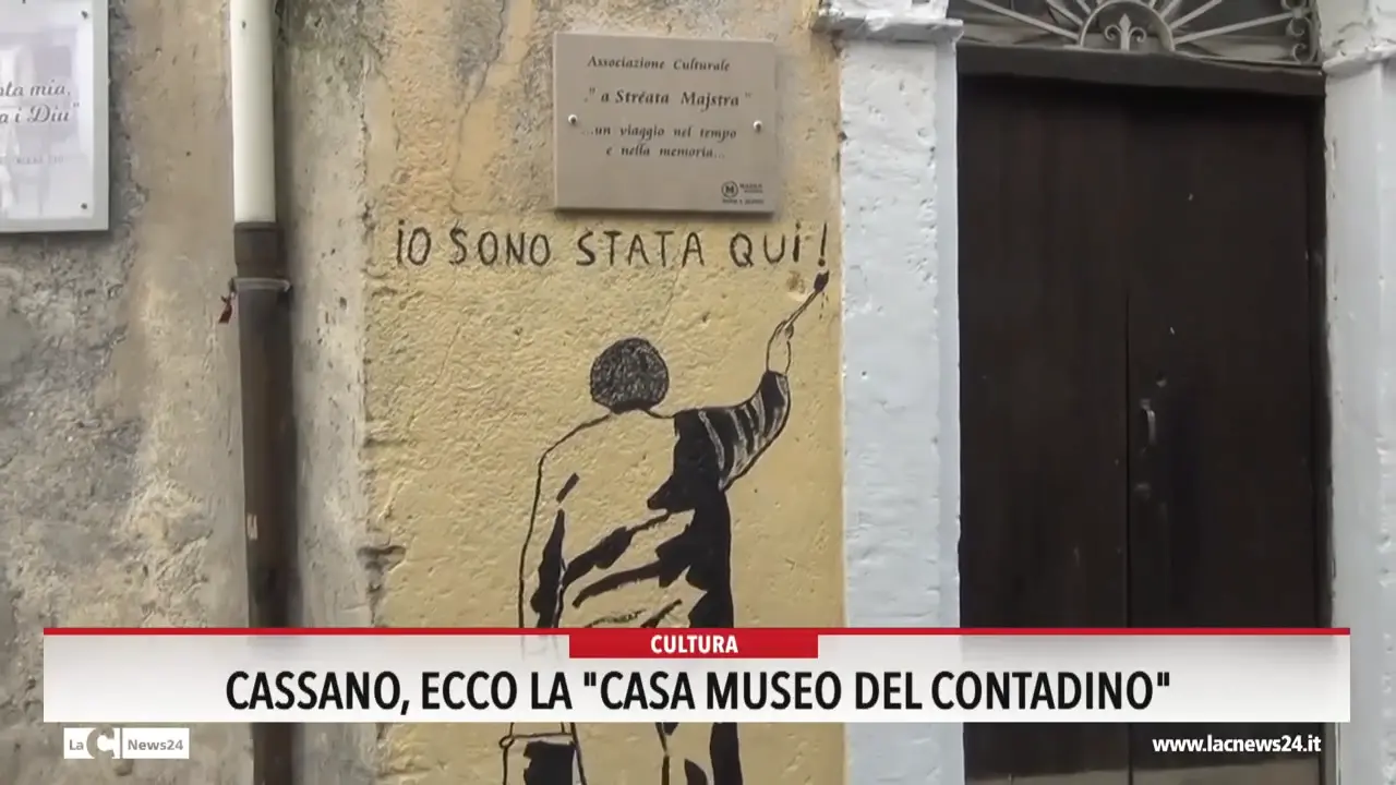 Cassano, ecco la \"Casa museo del contadino\"