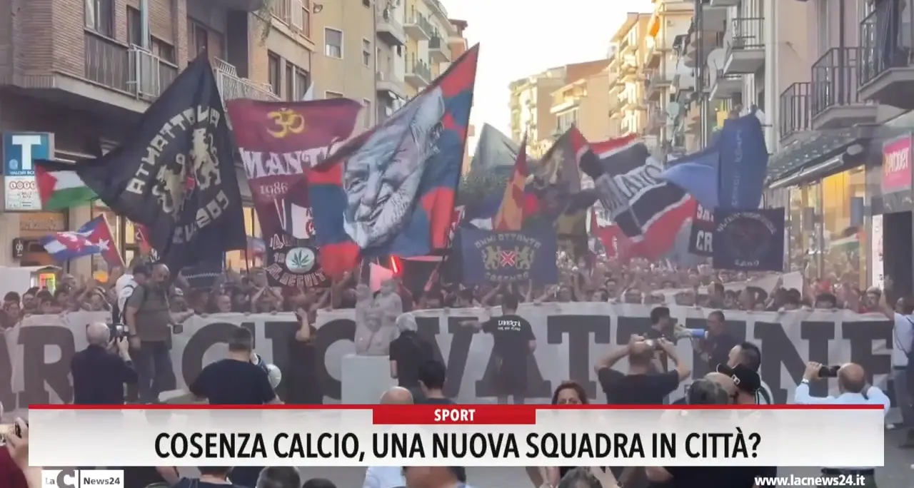 Cosenza Calcio, una nuova squadra in città