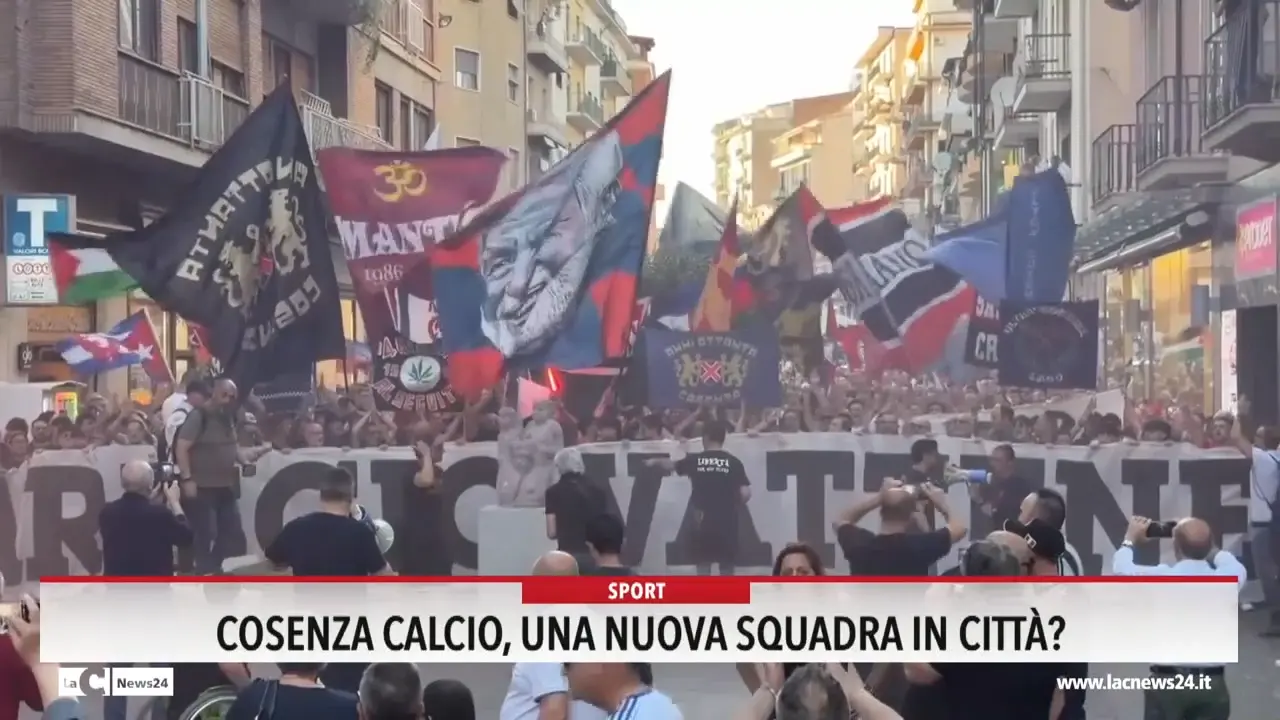 Cosenza Calcio, una nuova squadra in città