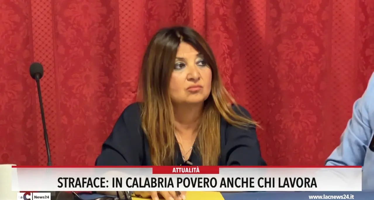 Straface: in Calabria povero anche chi lavora