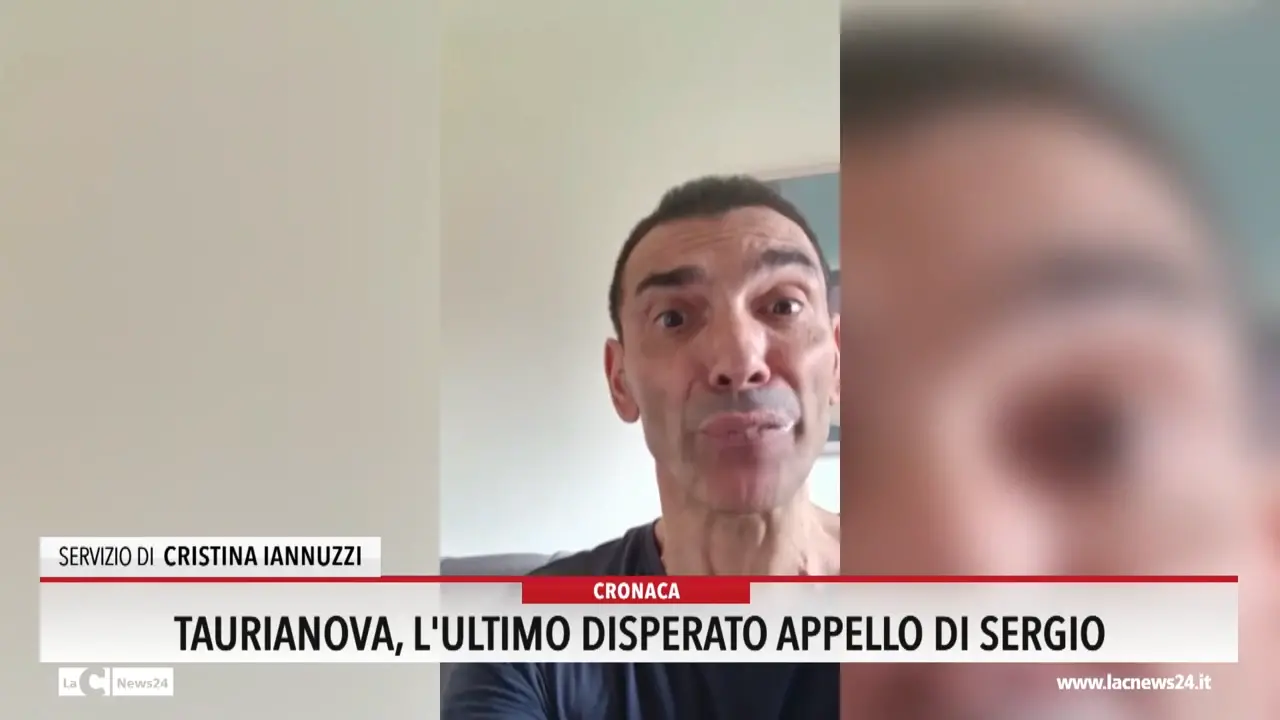 Taurianova, l'ultimo appello disperato di Sergio