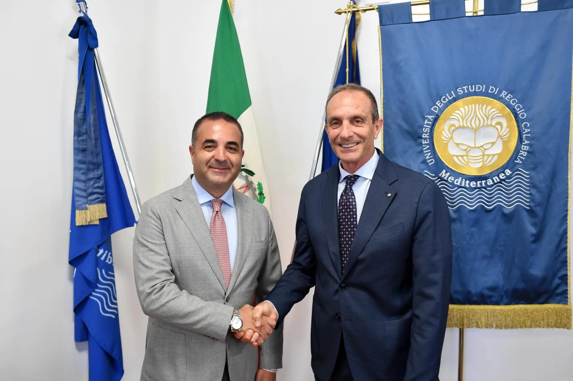 Reggio, primo incontro ufficiale tra il Rettore Zimbalatti e il Sindaco Cannizzaro\n