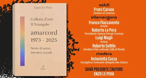 Mezzo secolo di arte e incontri: Cosenza rende omaggio alla storica Galleria Il Triangolo\n
