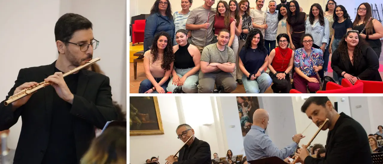 Vibo, masterclass d’eccellenza al Conservatorio Torrefranca con il Primo flauto solista dell’Orchestra di Istanbul\u00A0Bülent Evcil\n