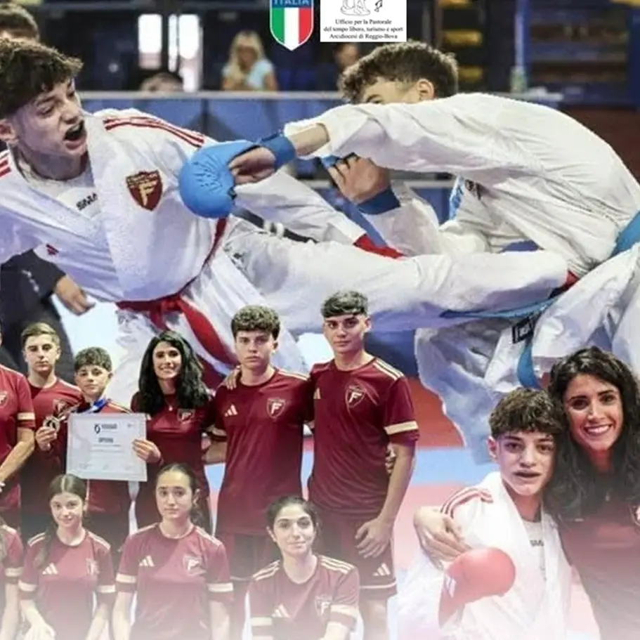 Il reggino Michael Mollica\u00A0medaglia d'oro e il titolo di Campione d’Italia Juniores\u00A0 di Karate\n