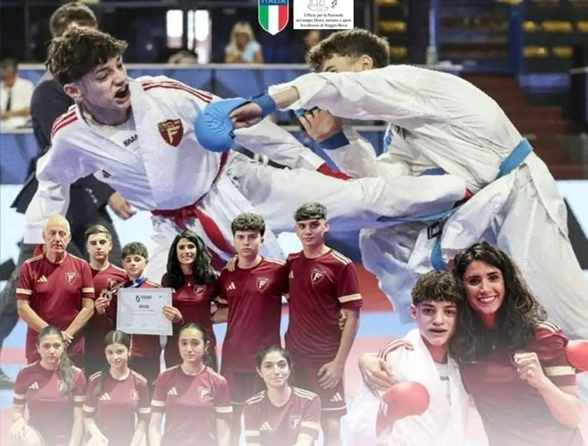 Il reggino Michael Mollica\u00A0medaglia d'oro e il titolo di Campione d’Italia Juniores\u00A0 di Karate\n
