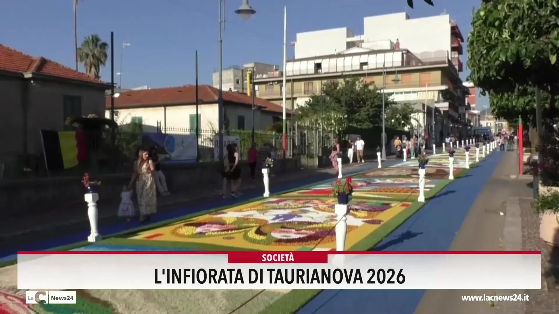 Eventi in Calabria, l'infiorata di Taurianova 2026