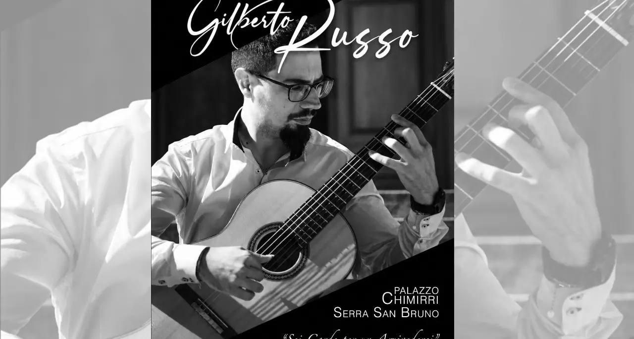 Serra,\u00A0lo storico Palazzo Chimirri apre le porte per ospitare il concerto del\u00A0chitarrista Gilberto Russo: ingresso gratuito\n