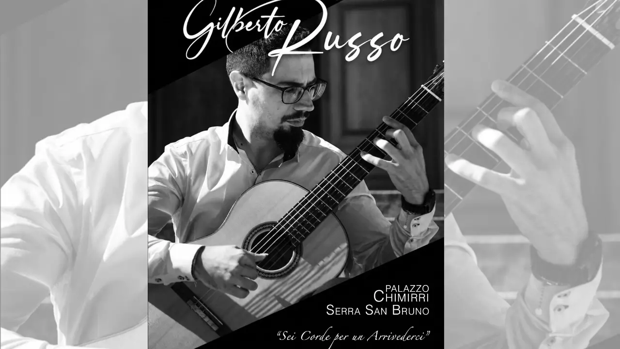 Serra,\u00A0lo storico Palazzo Chimirri apre le porte per ospitare il concerto del\u00A0chitarrista Gilberto Russo: ingresso gratuito\n